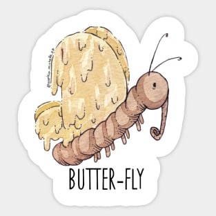 BUTTER-FLY Sticker